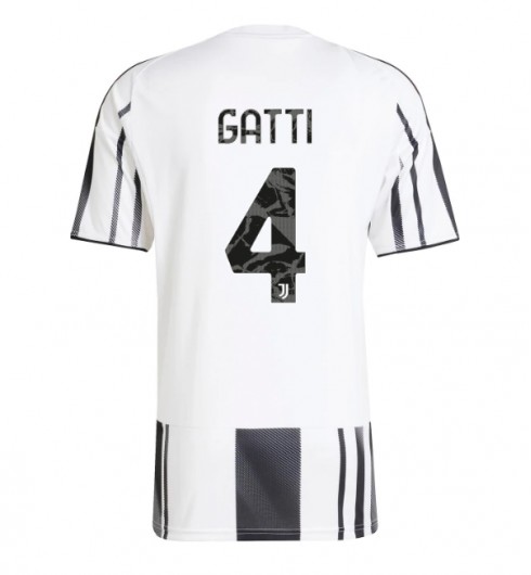 Juventus Federico Gatti #4 Hjemmedrakt 2025-26 Korte ermer Juventus Federico Gatti #4 Hjemmedrakt 2025-26 Korte ermer